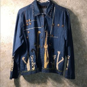 Calling sane little cat ladies!  PL jean cat jack!